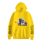 Fulie Cartoon Print Fashion Loose Sweatshirt Men