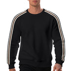 Round neck casual sports breathable sweatshirt for men