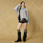 Fake two hoodies for men and women