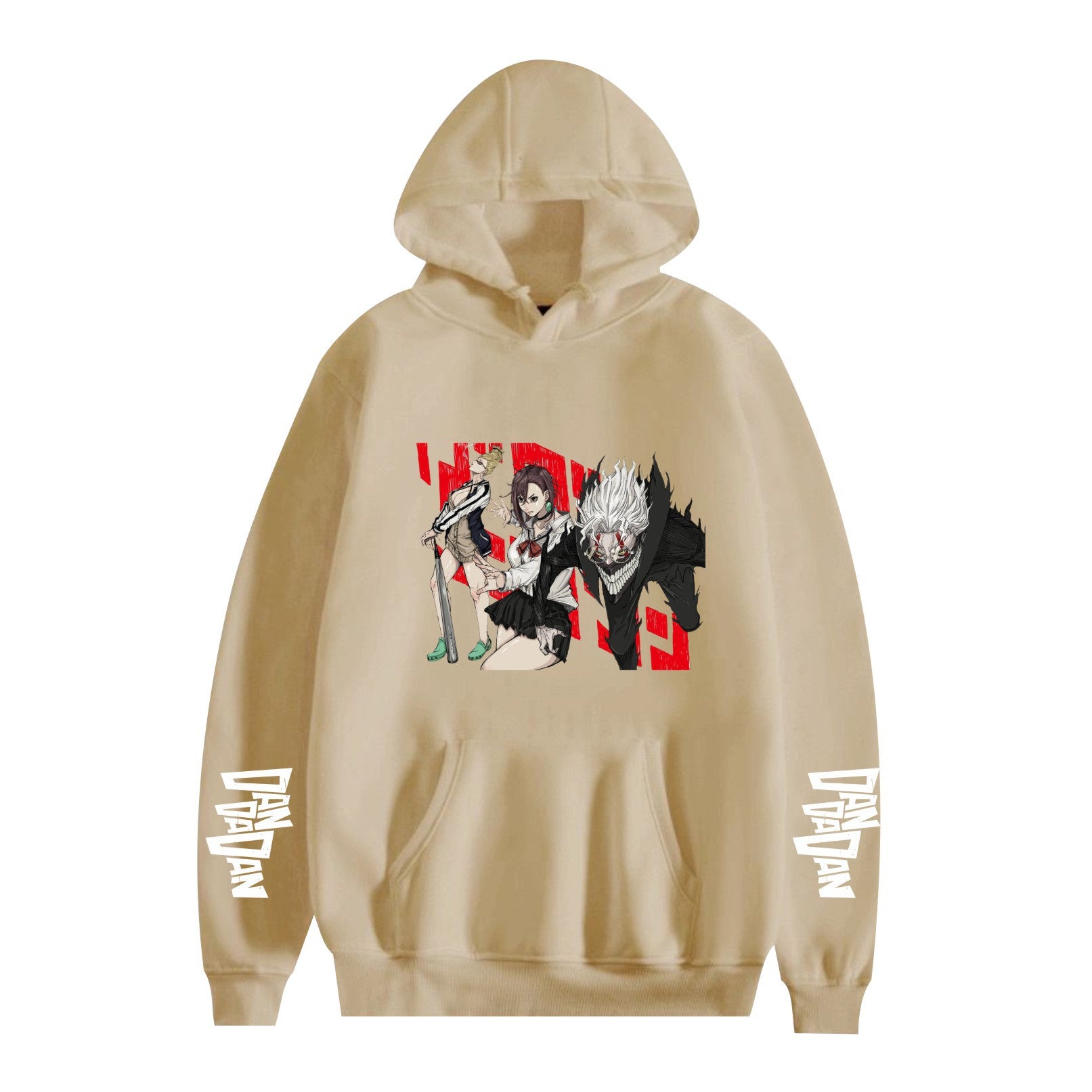 Cartoon Print Fashion Loose Hoodie for Men
