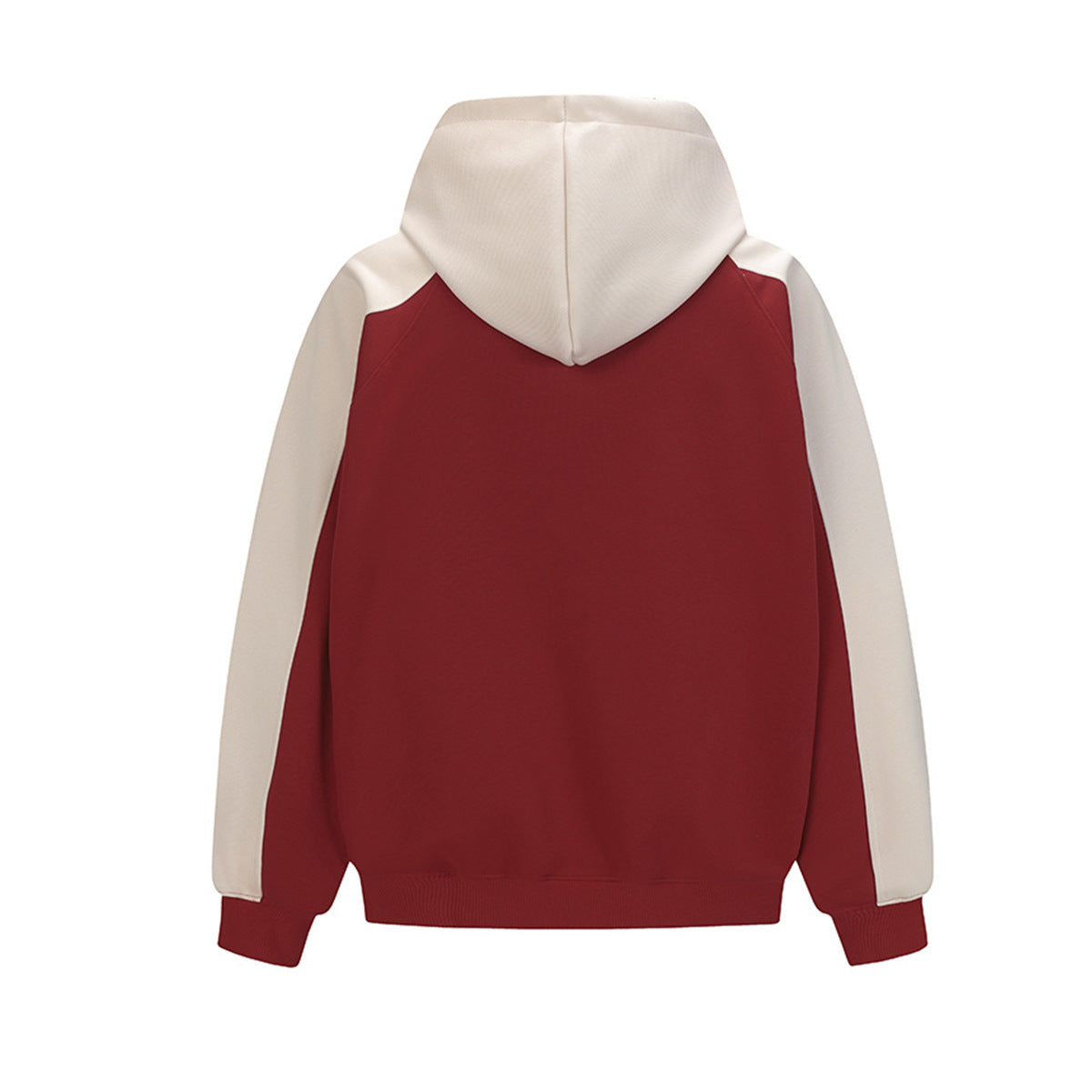 Color blocked sports hoodie for men