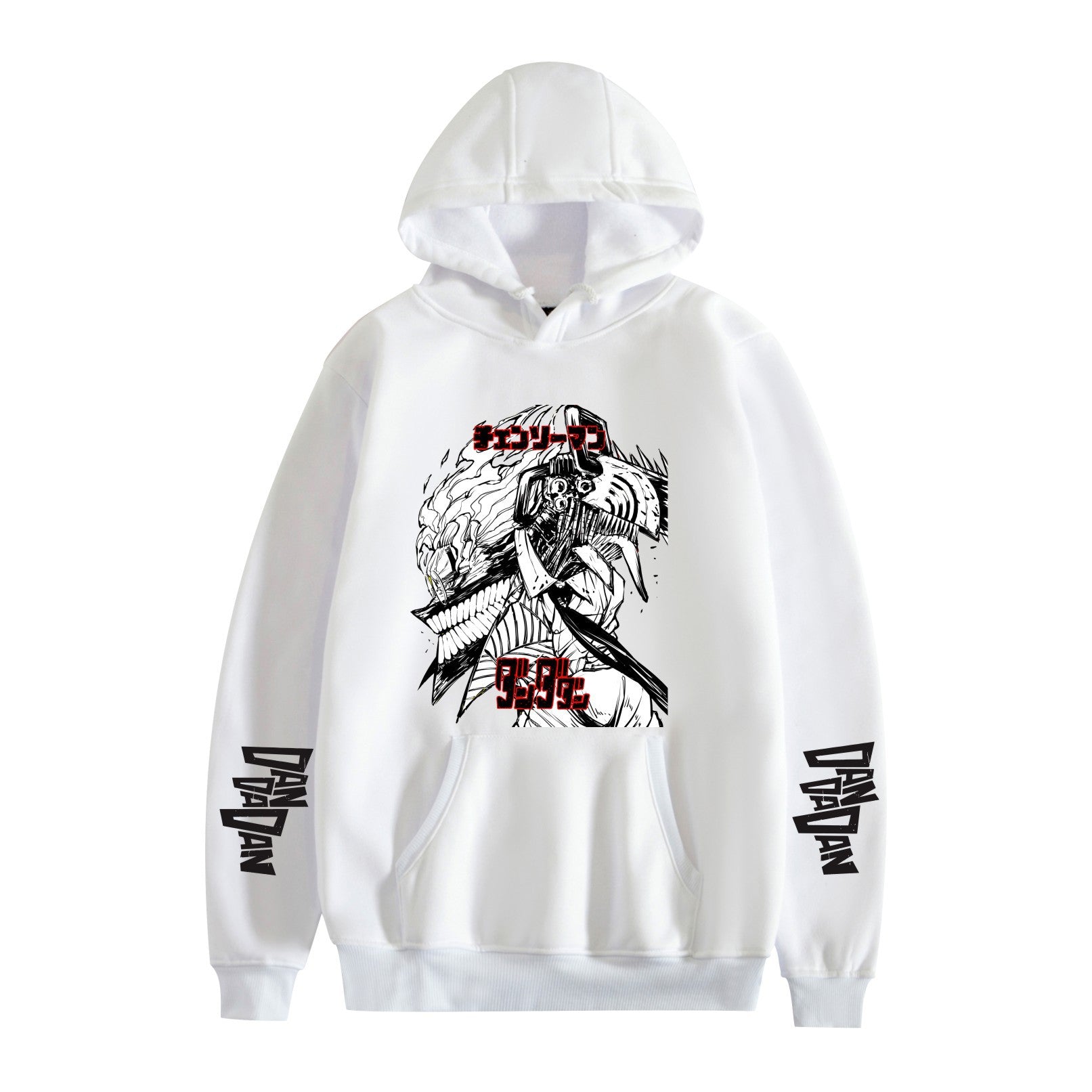 Cartoon Print Fashion Loose Hoodie for Men