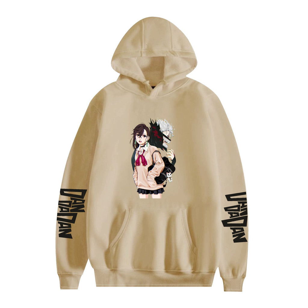 Cartoon Print Fashion Loose Hoodie for Men