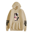 Cartoon Print Fashion Loose Hoodie for Men
