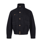 Harrington Jacket Men Autumn Street Washed Workwear Baseball Jacket Clean Fit Pilot Jacket