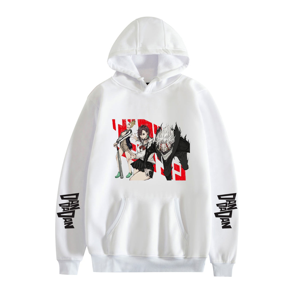 Cartoon Print Fashion Loose Hoodie for Men
