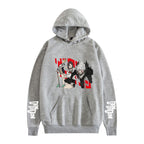 Cartoon Print Fashion Loose Hoodie for Men