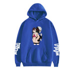 Cartoon Print Fashion Loose Hoodie for Men