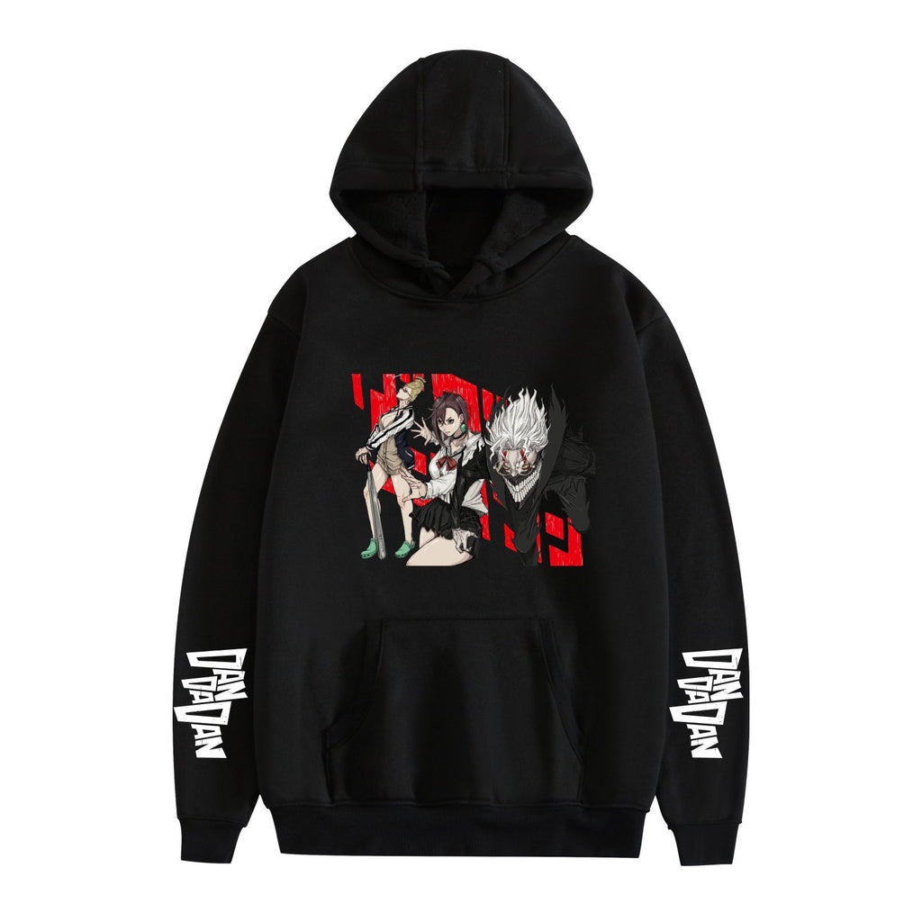 Cartoon Print Fashion Loose Hoodie for Men