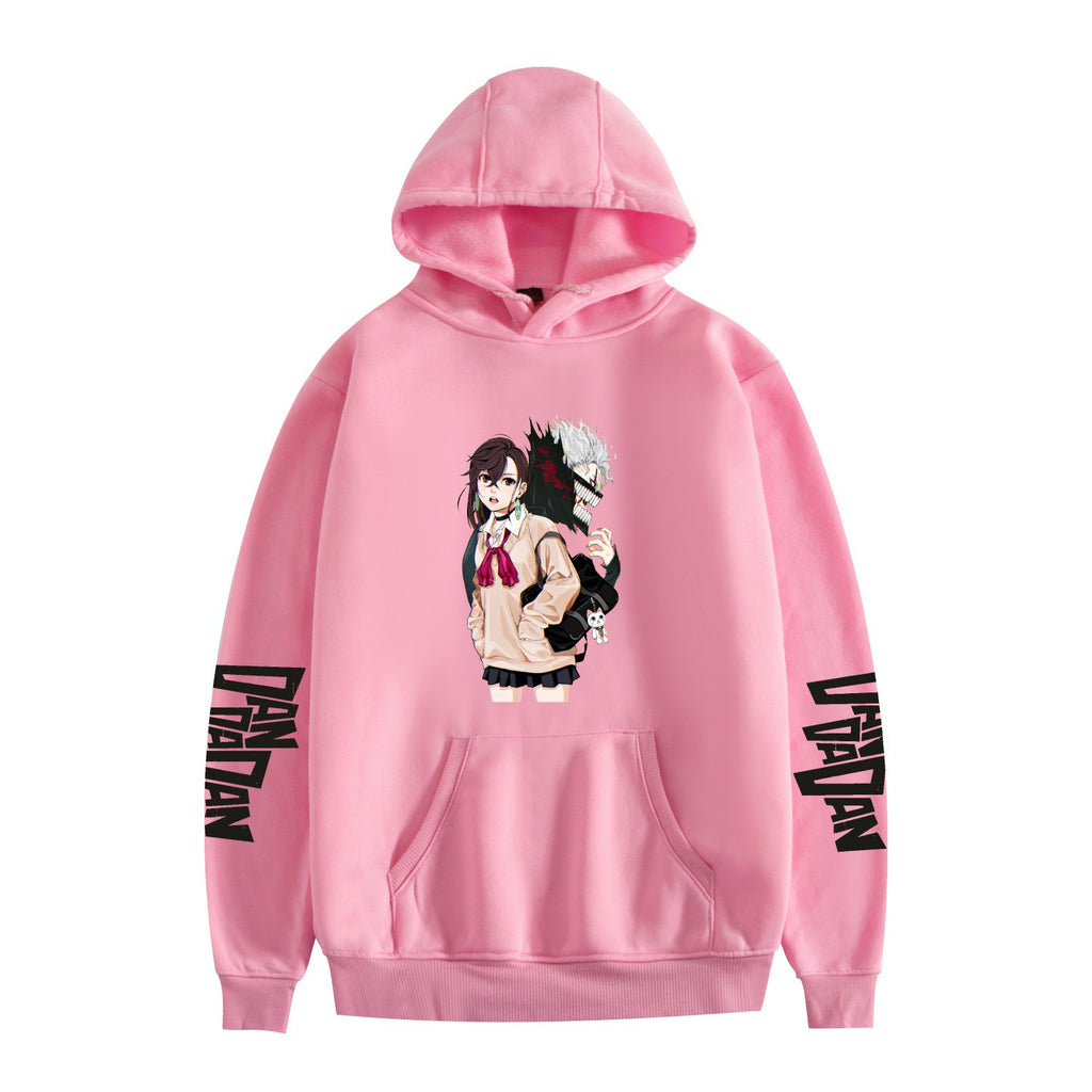 Cartoon Print Fashion Loose Hoodie for Men