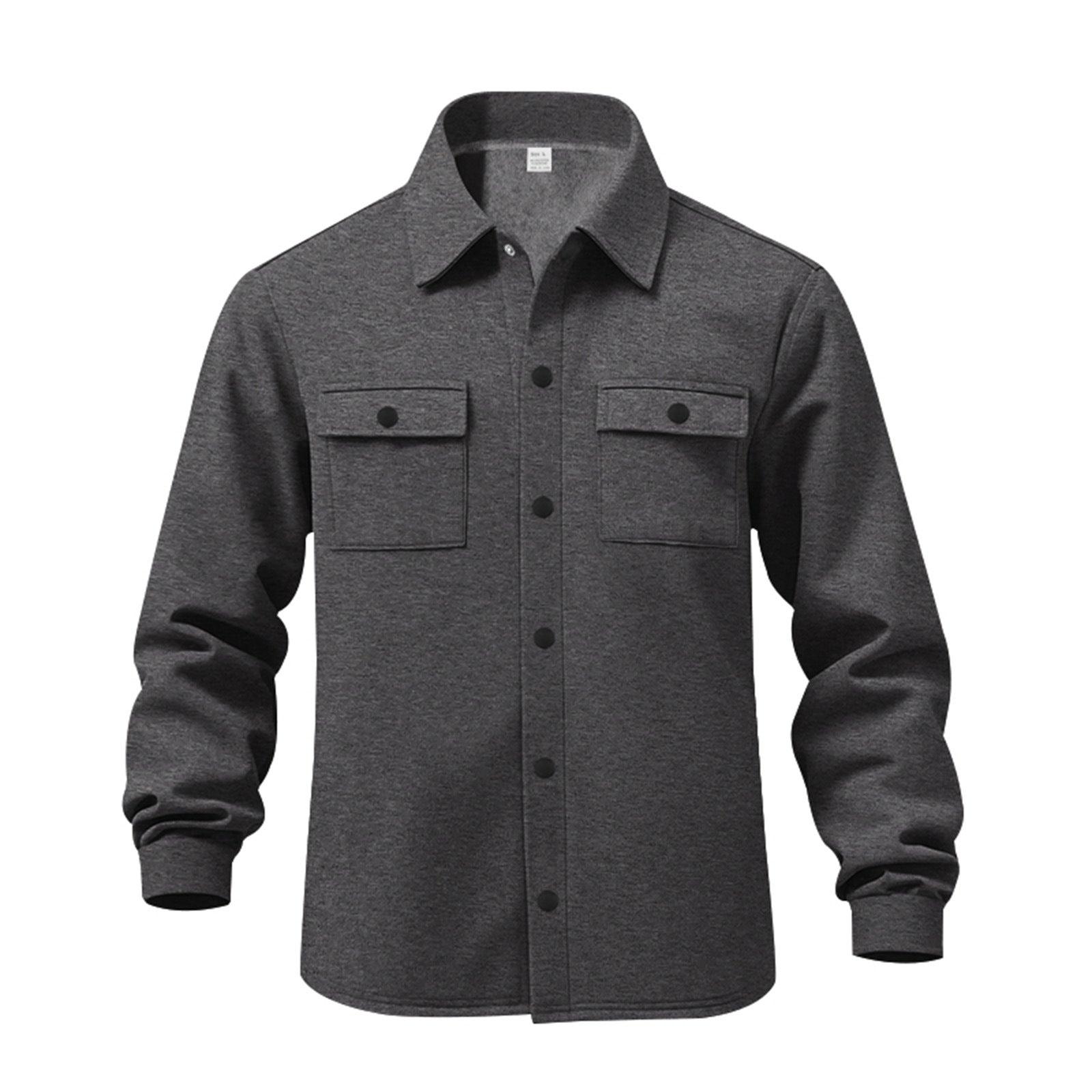 American casual men's single breasted solid color casual jacket jacket for men