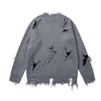 Tassel sweater thick knit sweater for men