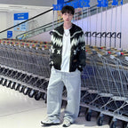 Festival Island Knit Cardigan for Men Winter Warm Loose Casual Stylish Couple Sweater Coat