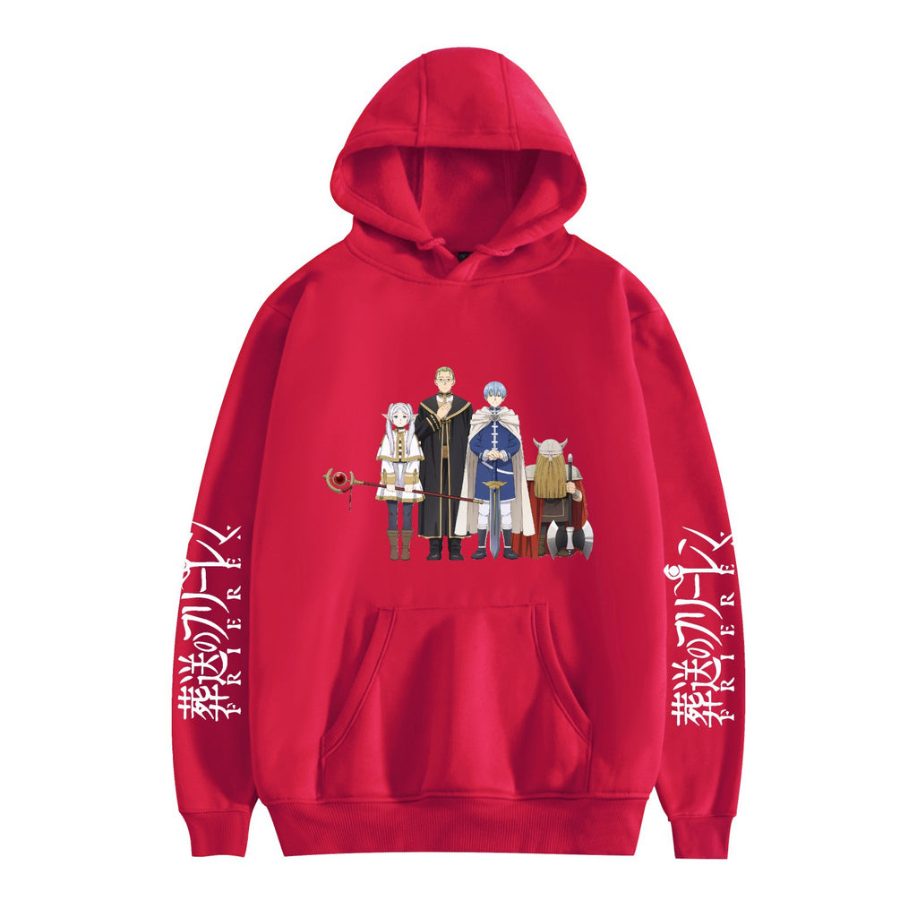 Fulie Cartoon Print Fashion Loose Sweatshirt Men