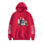 Fulie Cartoon Print Fashion Loose Sweatshirt Men