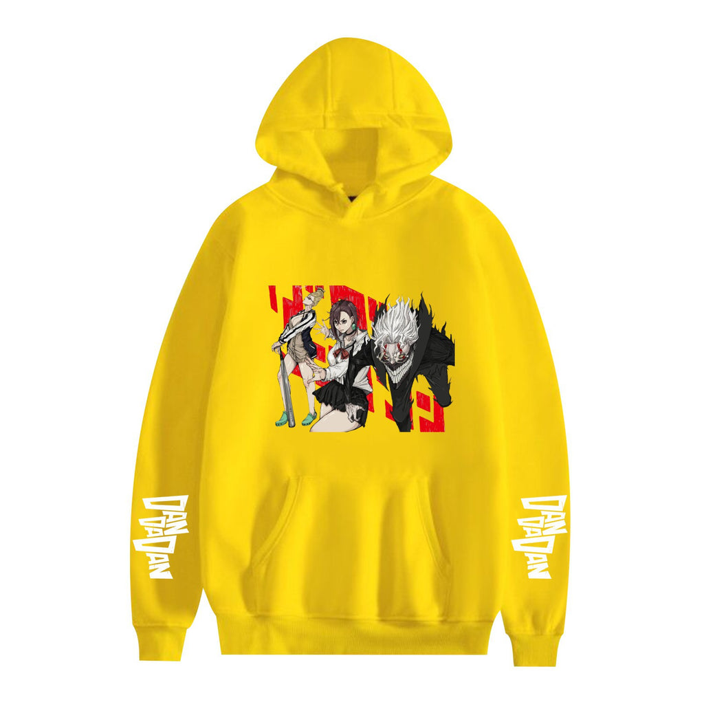 Cartoon Print Fashion Loose Hoodie for Men