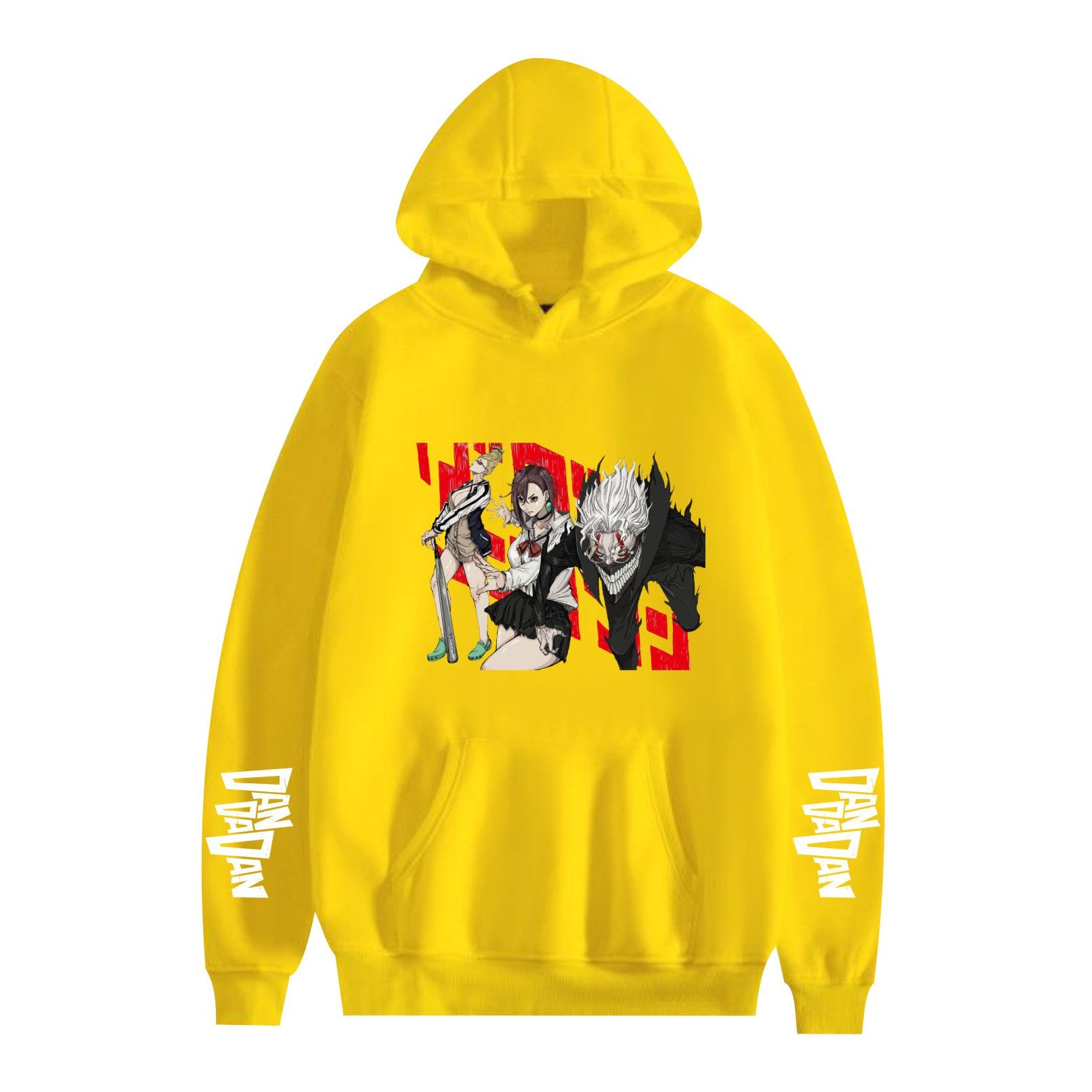 Cartoon Print Fashion Loose Hoodie for Men