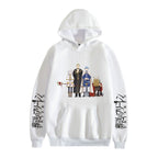Fulie Cartoon Print Fashion Loose Sweatshirt Men