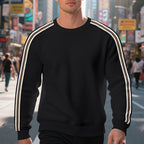 Round neck casual sports breathable sweatshirt for men