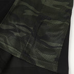 Sportswear camouflage patchwork POLO lapel sweatshirt for men