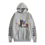 Fulie Cartoon Print Fashion Loose Sweatshirt Men