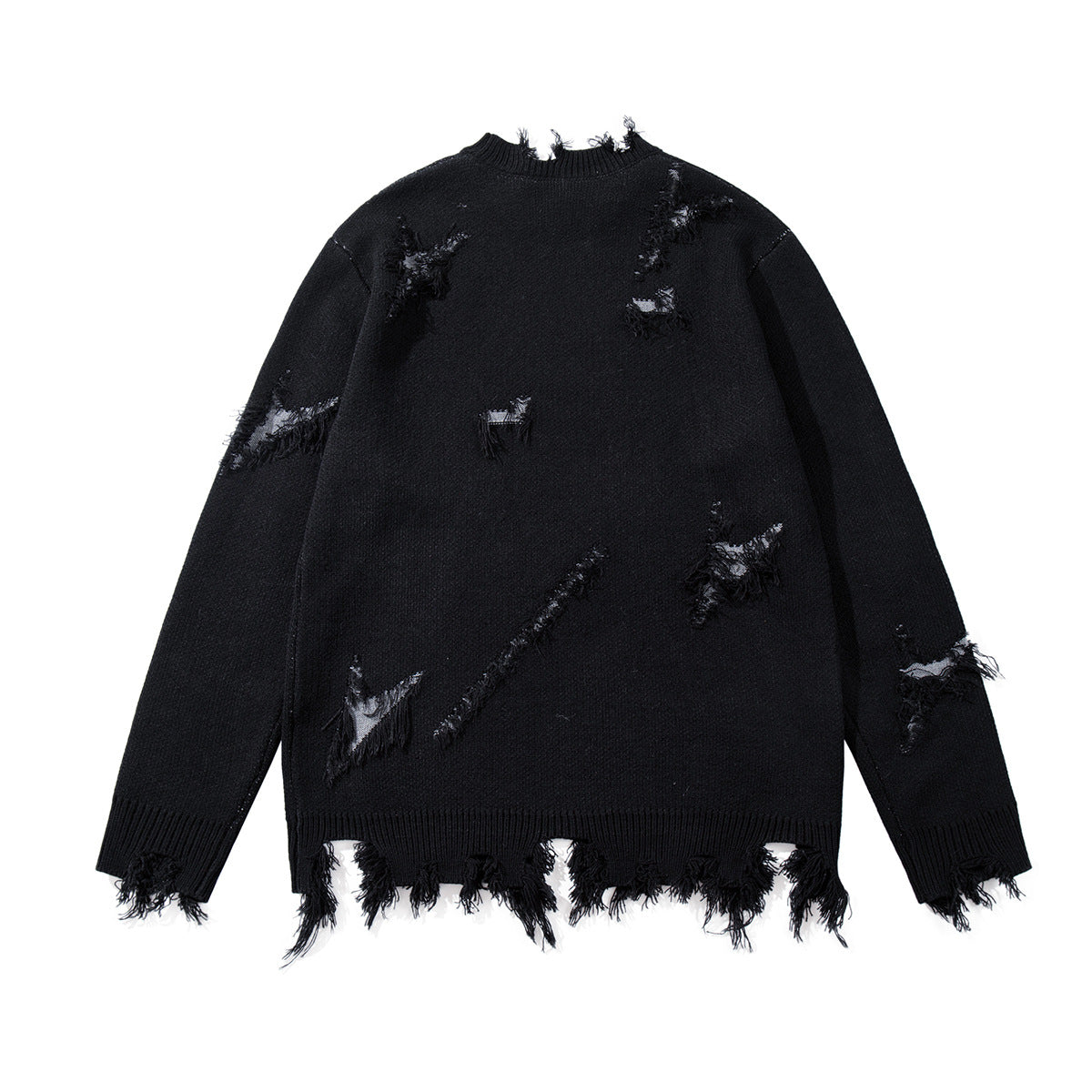 Tassel sweater thick knit sweater for men