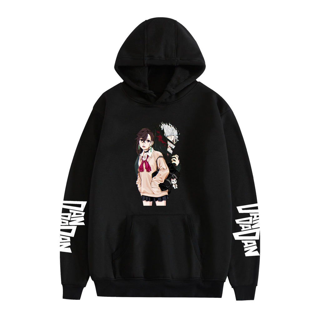 Cartoon Print Fashion Loose Hoodie for Men