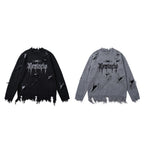 Tassel sweater thick knit sweater for men