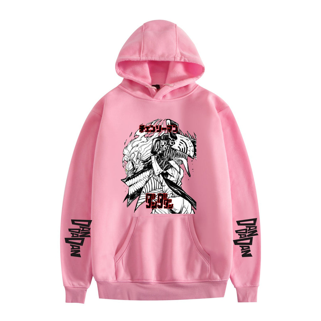 Cartoon Print Fashion Loose Hoodie for Men