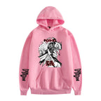 Cartoon Print Fashion Loose Hoodie for Men