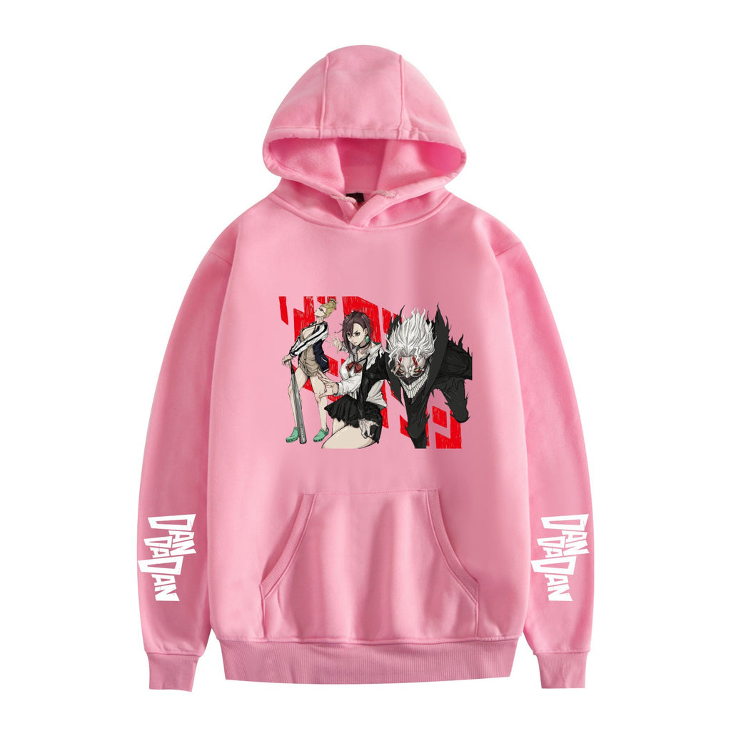 Cartoon Print Fashion Loose Hoodie for Men