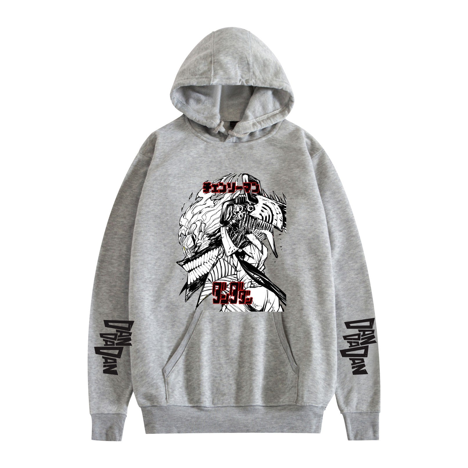 Cartoon Print Fashion Loose Hoodie for Men