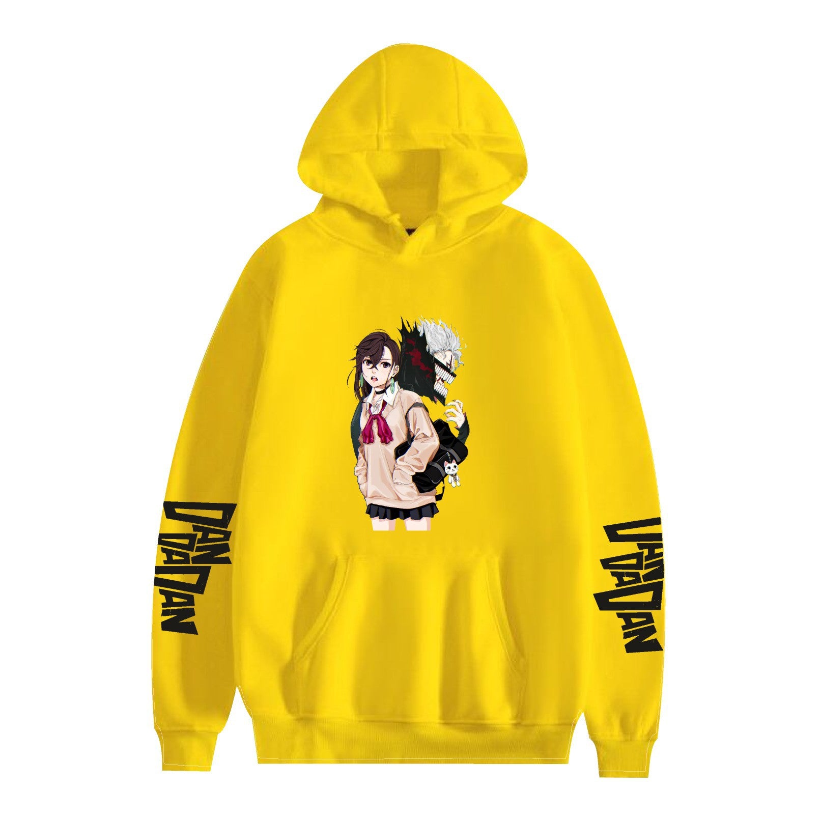 Cartoon Print Fashion Loose Hoodie for Men